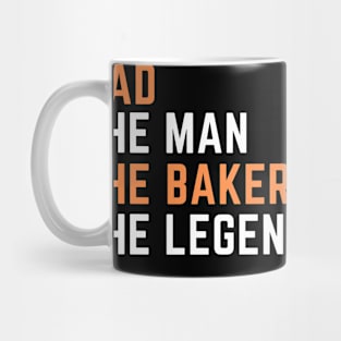 Dad. baker. legend Mug